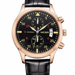 FLYOVER BLACK - Megir Watch